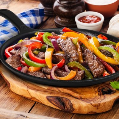 Image showing  10.5 in. Preseasoned Cast Iron Round Griddle Pan, CHFL911