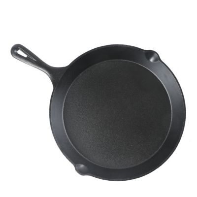 Image showing 5 th Commercial CHEF Pre-Seasoned Cast Iron Skillet with Removable Silicone Handle, 8 in. Cast Iron Panst Iron Pan, CHFS800