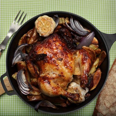 Image showing  15 in. Pre-Seasoned Cast Iron Skillet, CHFS1500