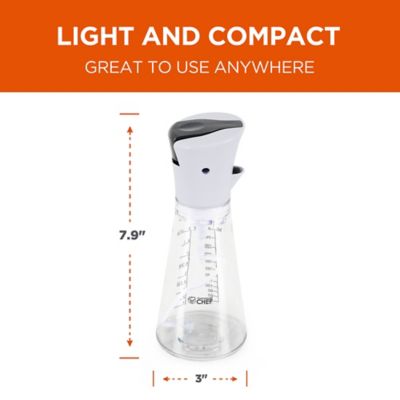 Image showing  Mixer Bottle 9 oz. Condiment, Salad Dressing Bottle with Push Button Mixer, CH1569