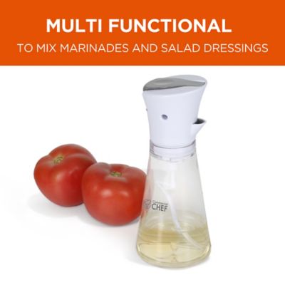 Image showing  Mixer Bottle 9 oz. Condiment, Salad Dressing Bottle with Push Button Mixer, CH1569