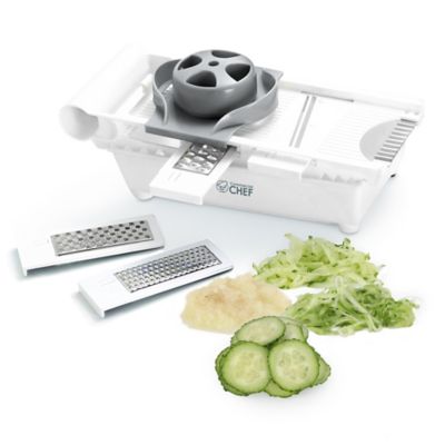 Commercial CHEF Multi-Purpose Vegetable Slicer and Grater Set, CH1517