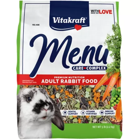 Vitakraft MENU Rabbit food 5 lb bag Rabbit Food