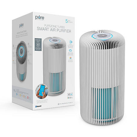 Pure Enrichment Smart 5-in-1 True HEPA Air Purifier with UV-C Light and App Control
