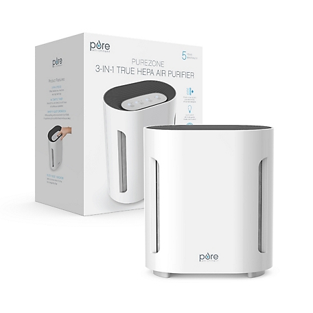 Pure Enrichment True HEPA Air Purifier with UV-C Light for Medium-Sized Rooms
