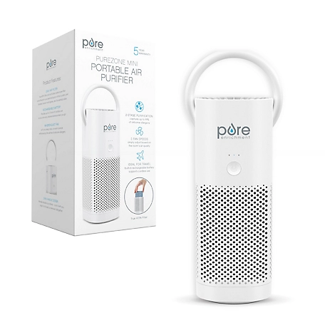 Pure Enrichment True HEPA Small & Portable Air Purifier, PEPERSAP-RT