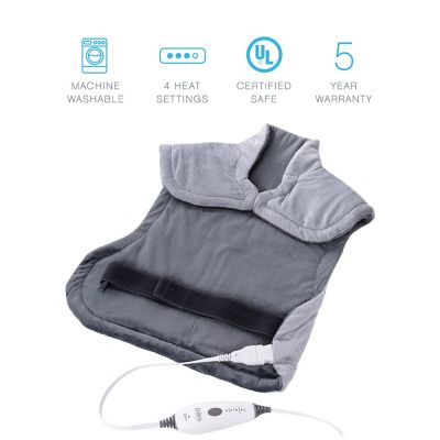 Image showing  PureRelief Back and Neck Heating Pad