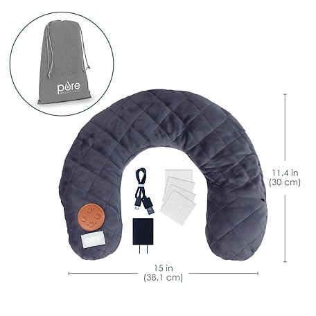 Pure Enrichment Soundwear - Neck Wrap with Sounds and Heat, PESDNECK-G