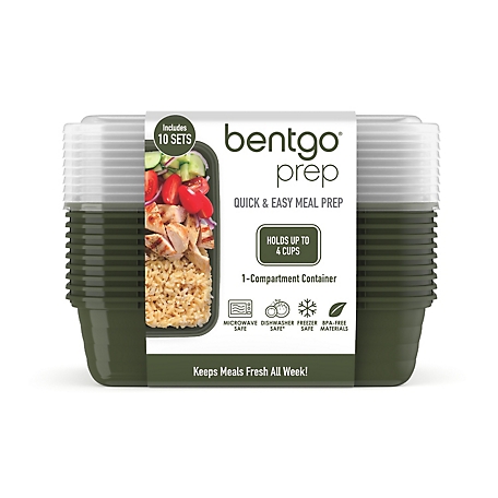 Bentgo Prep 1-Compartment Container - Gold - 10pk
