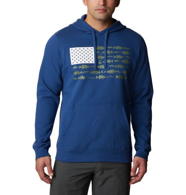 Columbia Sportswear PFG Fish Flag II Hoodie Sweatshirt