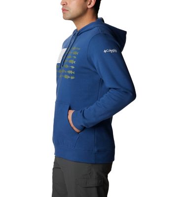 Image showing  PFG Fish Flag II Hoodie Sweatshirt