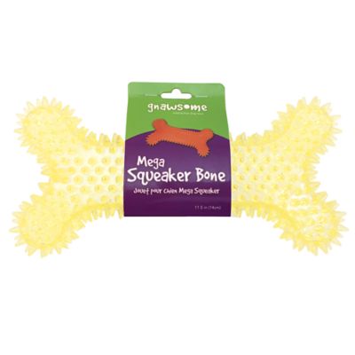 Image showing 5 th Gnawsome Mega Spiky Squeaker Bone Dog Chew Toy