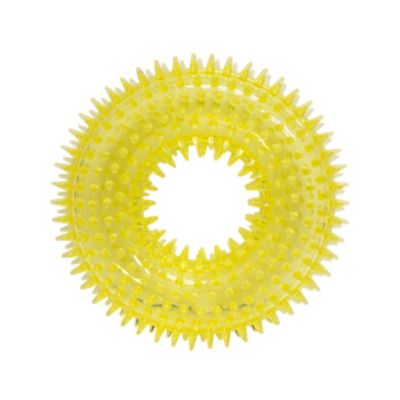Image showing  Spiky Squeaker Ring Dog Chew Toy