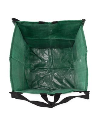 Image showing  Home and Yard Bag, Heavy Duty, 20 in. L x 20 in. W x 28 in. H, Green