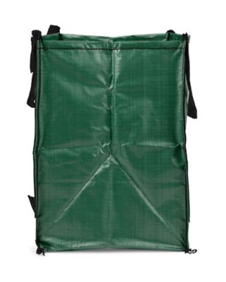 Image showing  Home and Yard Bag, Heavy Duty, 20 in. L x 20 in. W x 28 in. H, Green