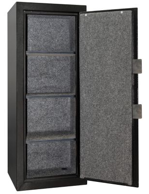 Image showing  Ammo Can Cabinet with Key Lock, Black Textured