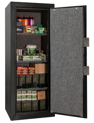 Image showing  Ammo Can Cabinet with Key Lock, Black Textured
