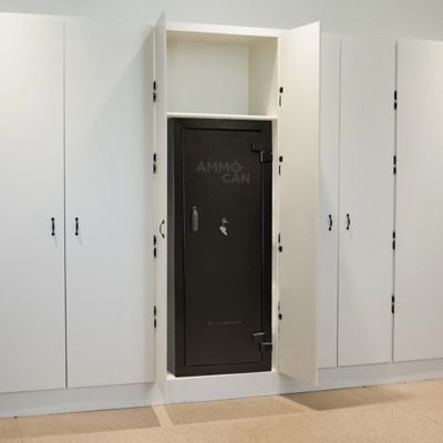 Image showing  Ammo Can Cabinet with Key Lock, Black Textured