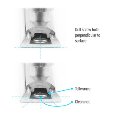 Image showing  4 in. Surface Bolt, Solid Brass, Polished Brass Finish, U 9961