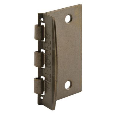 Prime-Line Reversible Antique Brass Privacy Flip Action Door Lock with Anti-Lock Out, 2-3/4 in., U 9873