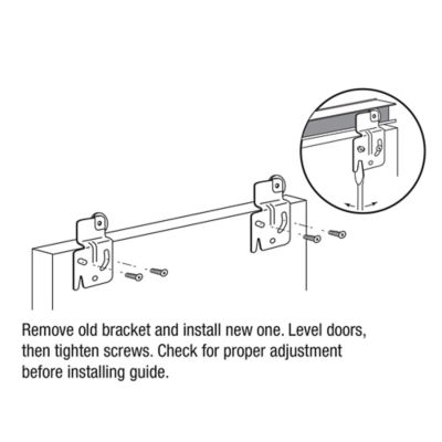 Image showing 6 th Prime-Line Front Closet Door Roller with 1/4 in. Offset and 7/8 in. Nylon Wheel, N 6500