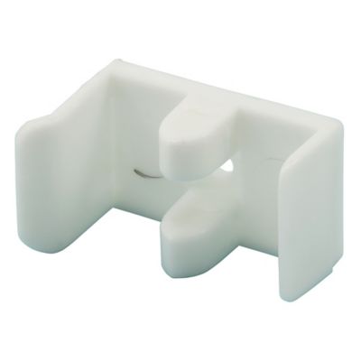 Prime-Line Plastic Sliding Shower Door Bumper and Guide, Sterling, M 6112