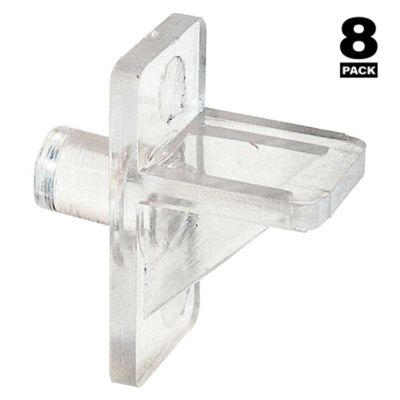 Image showing  1/4 in. Clear Plastic, Shelf Support Peg, 8 pk., U 10136
