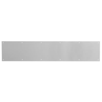 Prime-Line Kick Plate, 6 x 36 in., Satin Aluminum, J 4753