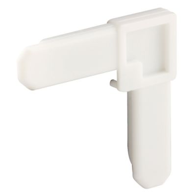 Prime-Line Screen Frame Corner, 5/16 in. x 3/4 in., White Plastic, 4 pk., PL 7729