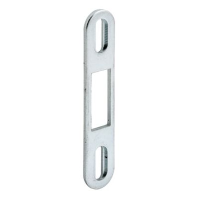 Prime-Line Sliding Door Keeper, Zinc Plated Steel, MP2097