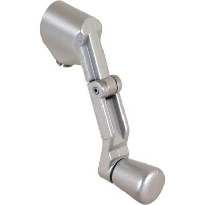 Prime-Line Universal Folding Crank Handle, Fits Most Spindles, Aluminum, H 3959