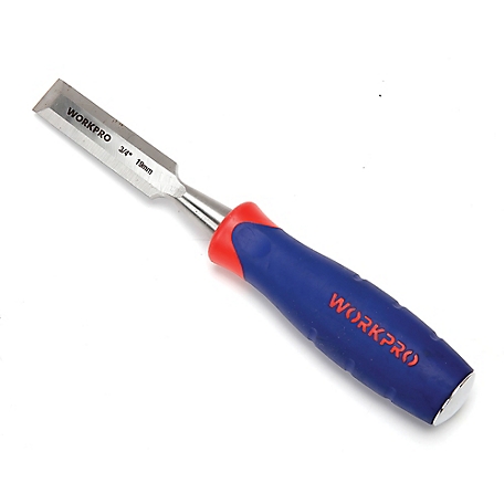 Prime-Line Hardened and Tempered Steel Wood Chisel, 3/4 Inch Wide Blade, (Single Pack), W043006