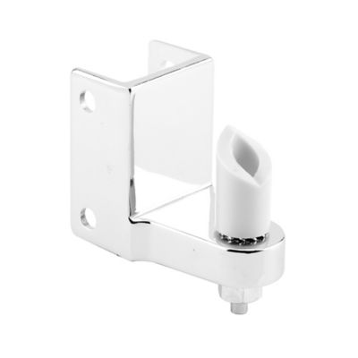 Prime-Line Post Mounted Gravity Pivot Hinge, 1-1/4 in., Zamak, Chrome