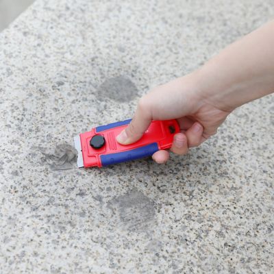 Image showing  Razor Blade Scraper, Fully Retractable, 4-Positions, W018003