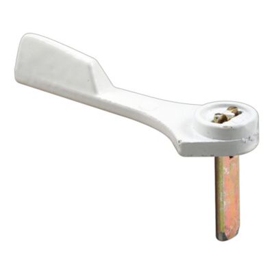 Prime-Line 3/4 in. Steel Zinc-Plated Tailpiece with White-Painted Diecast Latch, E 2162