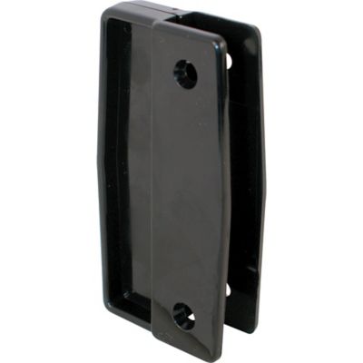 Prime-Line Black Plastic Sliding Screen Door Pull, A 111