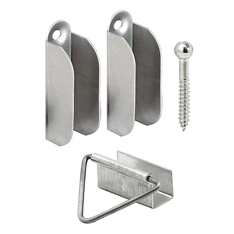 Prime-Line Mill Finish, Screen Hanger and Latch 1 Set, L 5770