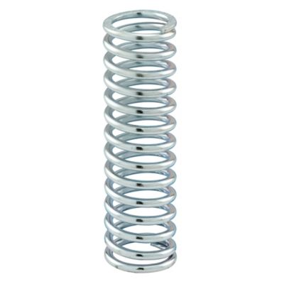 Prime-Line Compression Spring, Spring Steel Construction, Nickel-Plated Finish, 0.120 Ga x 1 in. x 3-1/2 in., 2 pk., SP 9733