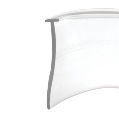 Prime-Line Vinyl Shower Door Bottom Sweep, 36 In. x 1 In. Strip, Clear (Single Pack), M 6211