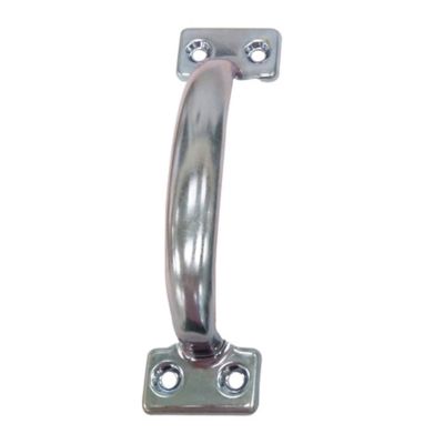 Prime-Line Gate Pull, 5-3/4 in., Steel Construction, Zinc-Plated Finish 1 pk., MP18707-1