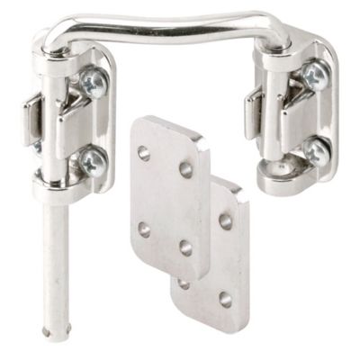 Prime-Line 2-1/4 in. Nickel Plated Steel High Security Loop Lock for Left Hand, U 10537