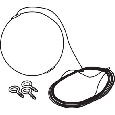 Image showing  Stop-Right Garage Stop Ball with Retracting Cord 1 Kit), GD 52286