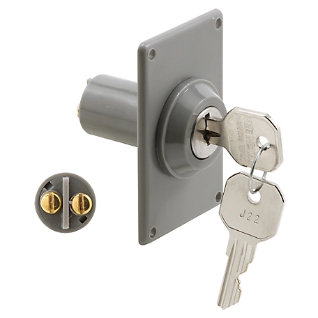 Prime-Line Electric Key Switch, 3/4 in. Outside Diameter, Hard-wired, GD 52142