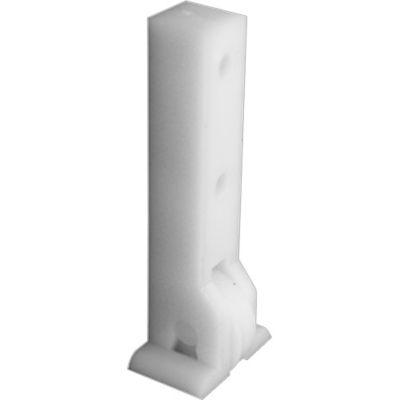 Prime-Line Sliding Window Roller Assembly, 7/16 in. Flat Nylon Roller, 4 pk., G 3004