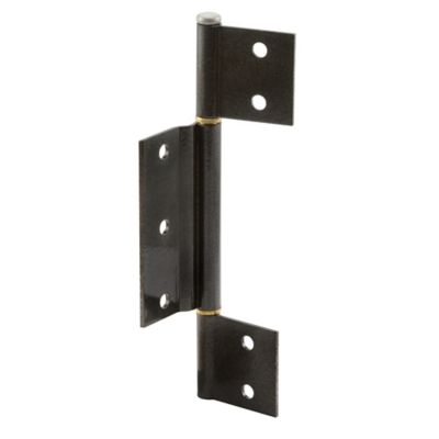 Prime-Line Screen Door Hinge, 1/8 in. Offset Center Leaf, Florida Brown Finish, K 5153