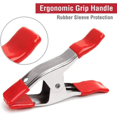 Image showing  Steel Spring Clamp, Heavy-Duty, 2 in., Non-Marking PVC Coated, W032007