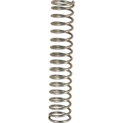 Prime-Line Compression Spring, Spring Steel Construction, Nickel-Plated Finish, 0.051 Ga x 9/16 in. x 3 in., 2 pk., SP 9712