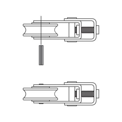 Image showing 5 th Prime-Line 1-1/2 in. Patio Door Roller Replacement Kit,, 2 pk., D 1799