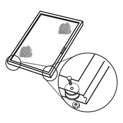 Image showing 7 th Prime-Line 1-1/2 in. Patio Door Roller Replacement Kit,, 2 pk., D 1799
