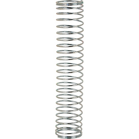 Prime-Line Compression Spring, Spring Steel Construction, Nickel-Plated Finish, 0.041 Ga x 23/32 in. x 3-1/2 in., 2 pk., SP 9711
